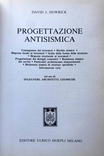 PROGETTAZIONE ANTISISMICA: CONSEGUENZE DEI TERREMOTI, RISCHIO SISMICO AD USO DI …