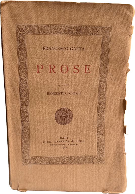 PROSE. A CURA DI BENEDETTO CROCE | Immagine Gallery 5