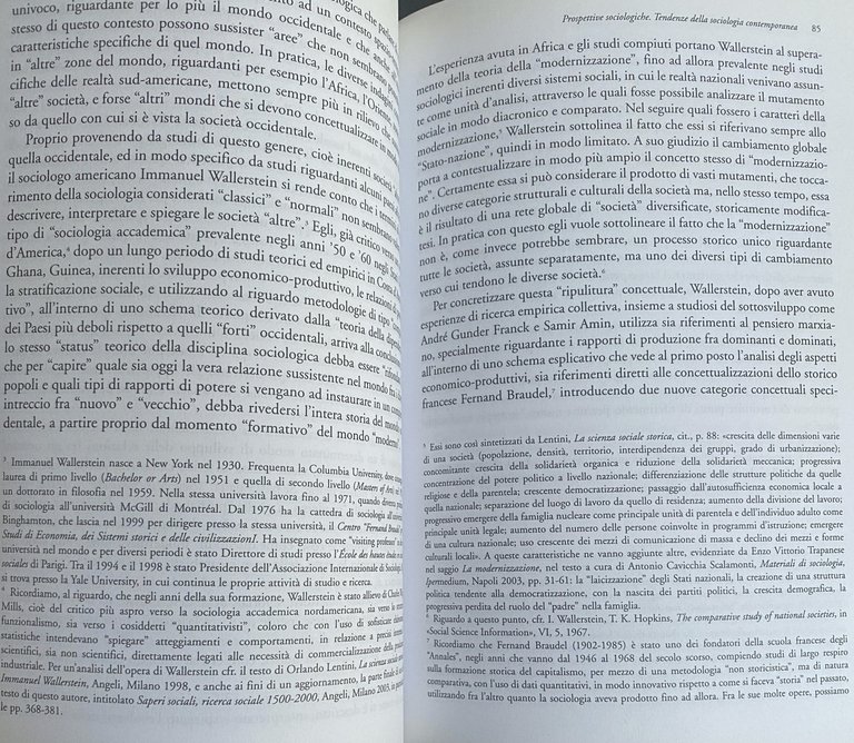 PROSPETTIVE SOCIOLOGICHE. TENDENZE DELLA SOCIOLOGIA CONTEMPORANEA