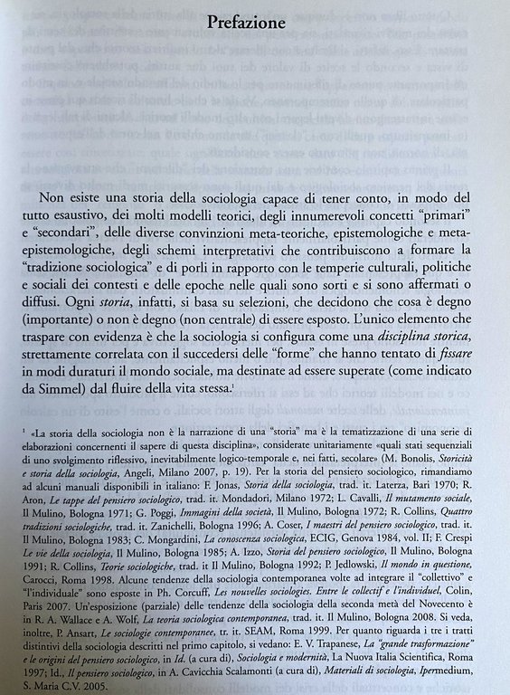 PROSPETTIVE SOCIOLOGICHE. TENDENZE DELLA SOCIOLOGIA CONTEMPORANEA