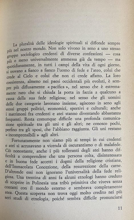 PSICANALISI DELL'ATEISMO MODERNO