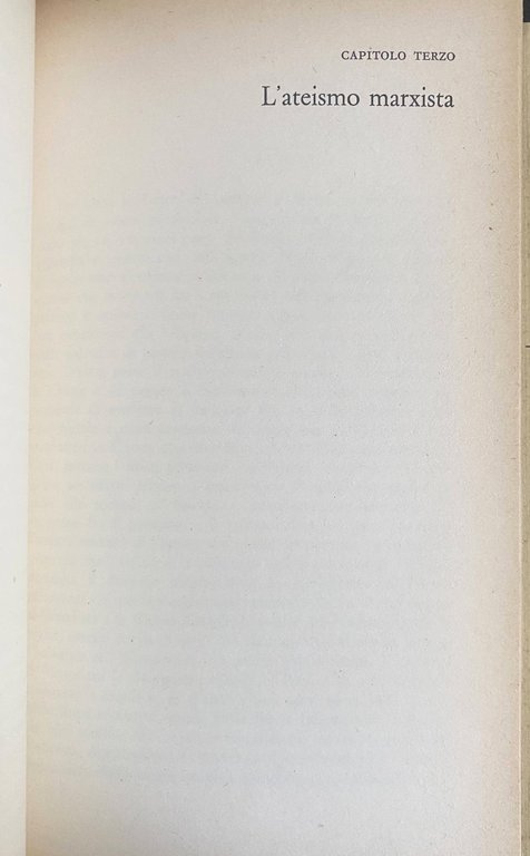 PSICANALISI DELL'ATEISMO MODERNO