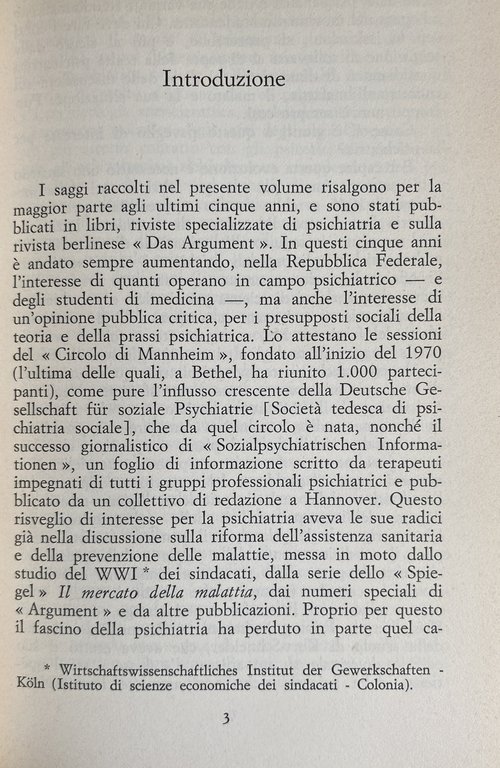 PSICHIATRIA E CLASSI SOCIALI