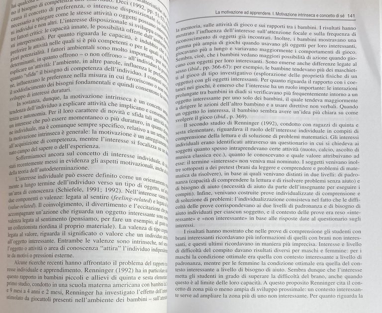PSICOLOGIA DELL'APPRENDIMENTO SCOLASTICO. ASPETTI COGNITIVI E MOTIVAZIONALI