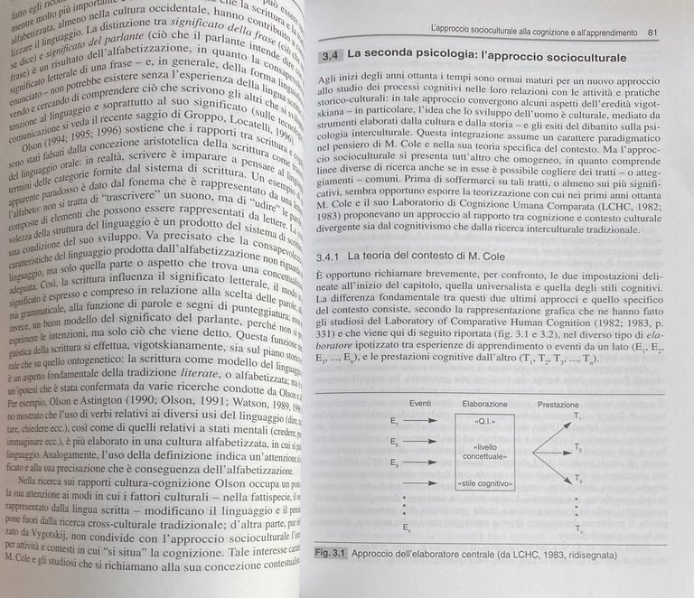 PSICOLOGIA DELL'APPRENDIMENTO SCOLASTICO. ASPETTI COGNITIVI E MOTIVAZIONALI
