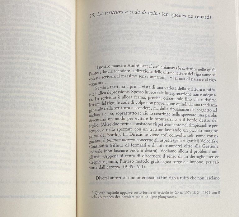 PSICOLOGIA DELLA SCRITTURA