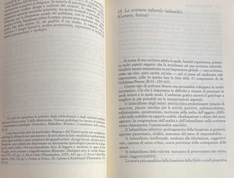 PSICOLOGIA DELLA SCRITTURA