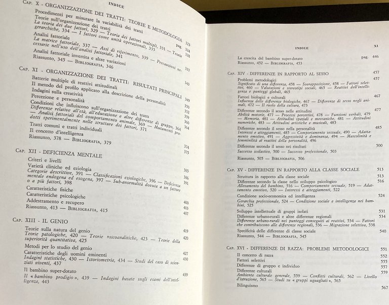 PSICOLOGIA DIFFERENZIALE. DIFFERENZE DI COMPORTAMENTO INDIVIDUALI E DI GRUPPO