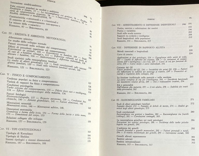 PSICOLOGIA DIFFERENZIALE. DIFFERENZE DI COMPORTAMENTO INDIVIDUALI E DI GRUPPO