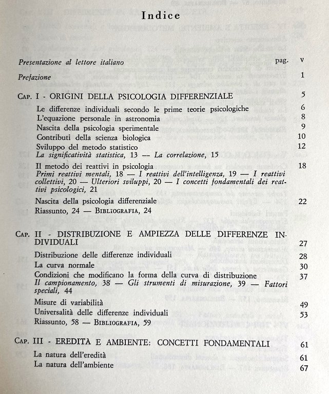 PSICOLOGIA DIFFERENZIALE. DIFFERENZE DI COMPORTAMENTO INDIVIDUALI E DI GRUPPO