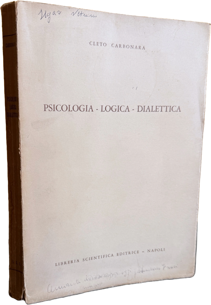 PSICOLOGIA. LOGICA. DIALETTICA. | Immagine principale