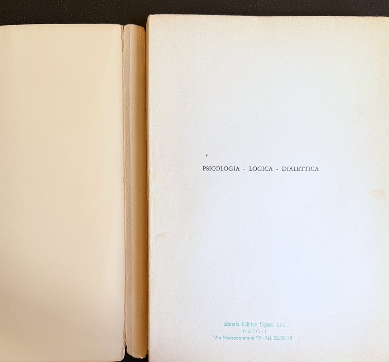 PSICOLOGIA. LOGICA. DIALETTICA. | Immagine Gallery 4