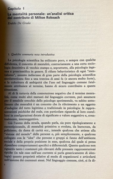 PSICOLOGIA SOCIALE. A CURA DI EUGENIA SCABINI