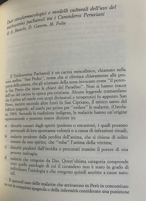 PSICOPATOLOGIA CULTURA E PENSIERO MAGICO
