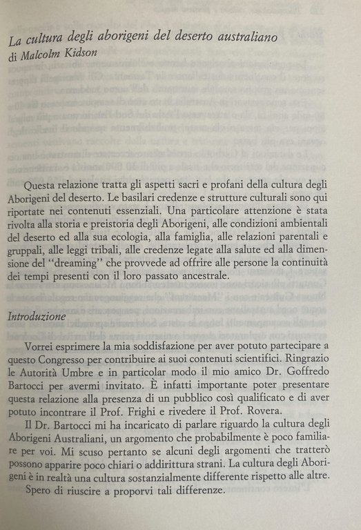 PSICOPATOLOGIA CULTURA E PENSIERO MAGICO