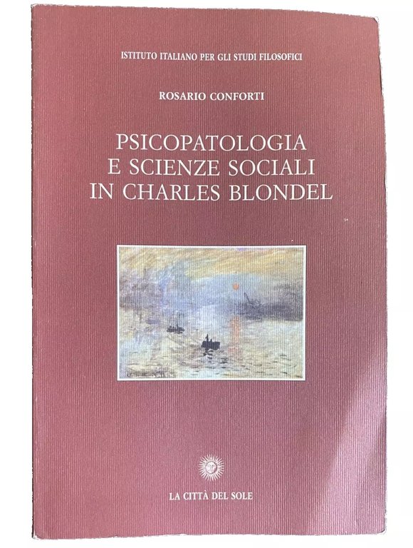 PSICOPATOLOGIA E SCIENZE SOCIALI IN CHARLES BLONDEL