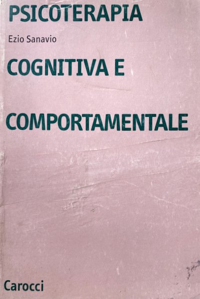 PSICOTERAPIA COGNITIVA E COMPORTAMENTALE