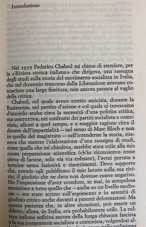 QUESTIONI DI STORIA DEL SOCIALISMO