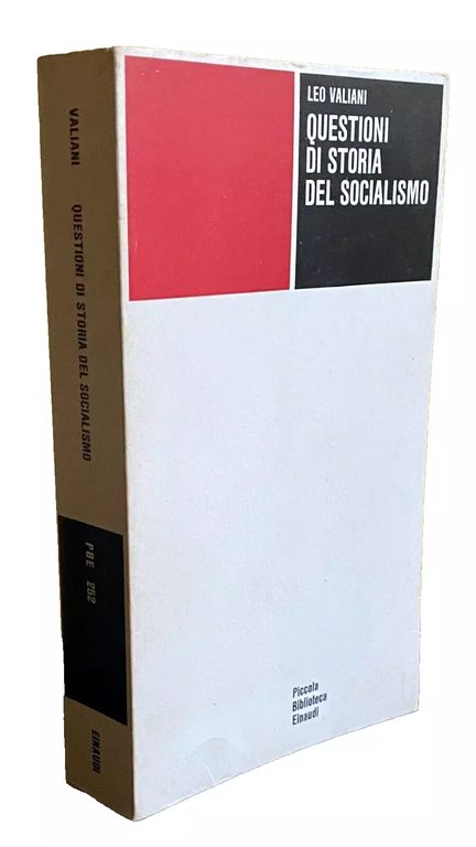 QUESTIONI DI STORIA DEL SOCIALISMO