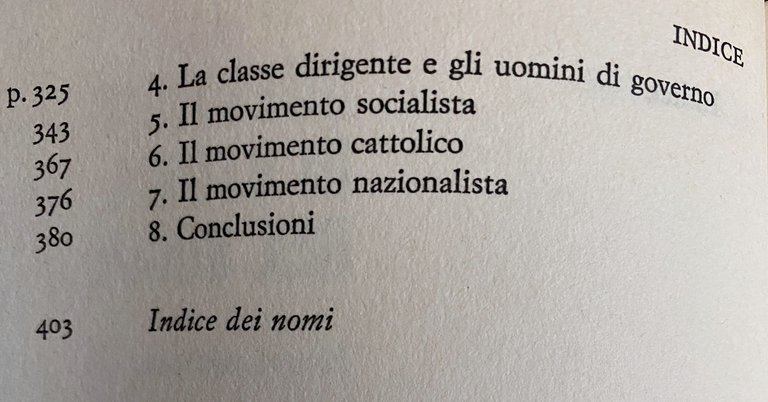 QUESTIONI DI STORIA DEL SOCIALISMO