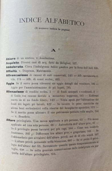 QUISTIONI TEOLOGICO-MORALI DI MATERIE RIGUARDANTI SPECIALMENTE I NOSTRI TEMPI