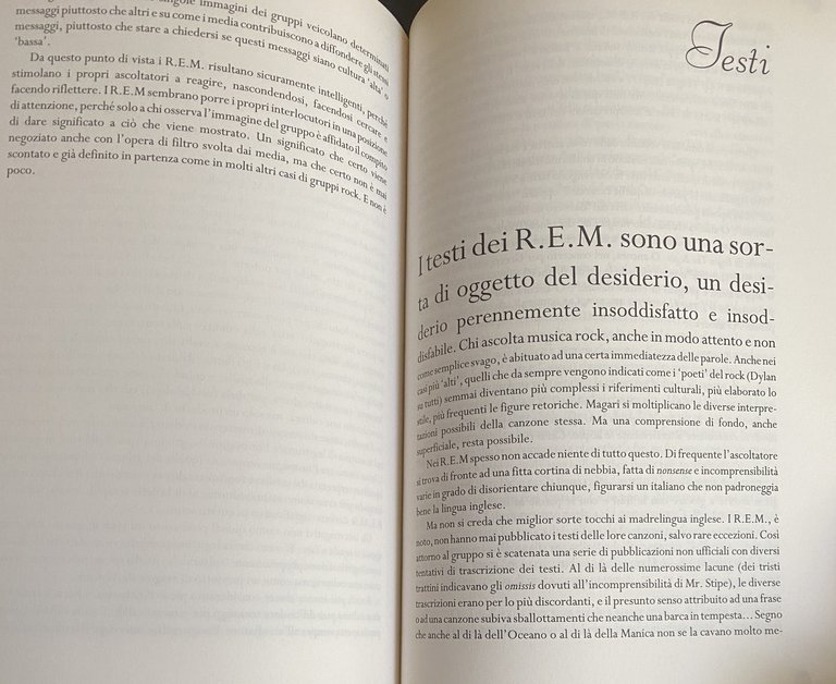 R.E.M. VECCHIE STORIE, NUOVE AVVENTURE