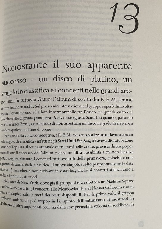 R.E.M. VECCHIE STORIE, NUOVE AVVENTURE