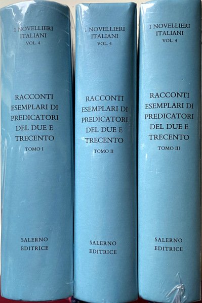 RACCONTI ESEMPLARI DI PREDICATORI DEL DUE E TRECENTO. A CURA …