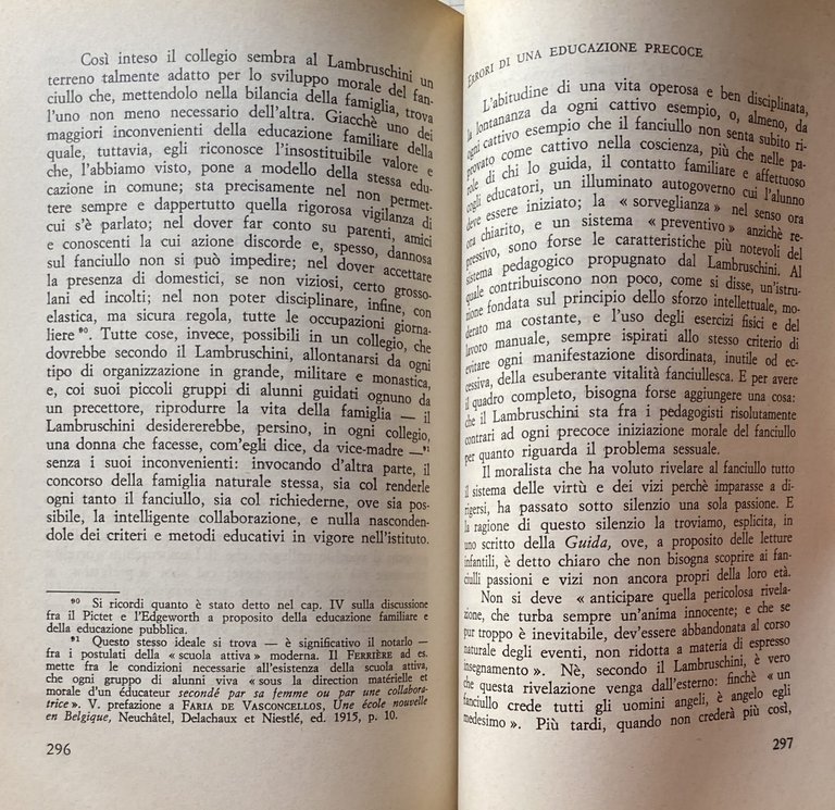 RAFFAELLO LAMBRUSCHINI E LA PEDAGOGIA ITALIANA DELL'OTTOCENTO