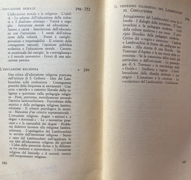 RAFFAELLO LAMBRUSCHINI E LA PEDAGOGIA ITALIANA DELL'OTTOCENTO