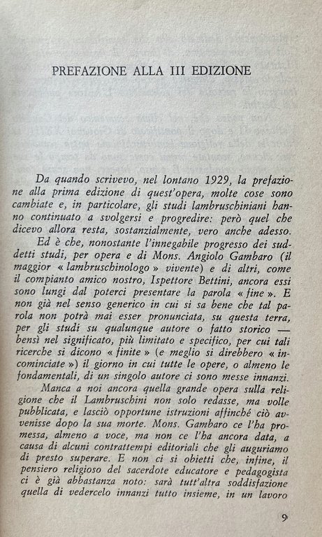RAFFAELLO LAMBRUSCHINI E LA PEDAGOGIA ITALIANA DELL'OTTOCENTO