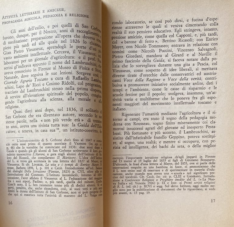 RAFFAELLO LAMBRUSCHINI E LA PEDAGOGIA ITALIANA DELL'OTTOCENTO