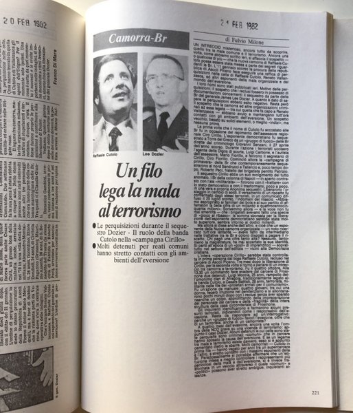 RASSEGNA STAMPA SULLA CAMORRA (1977-1982)