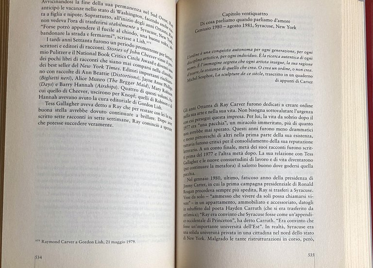 RAYMOND CARVER. UNA VITA DA SCRITTORE