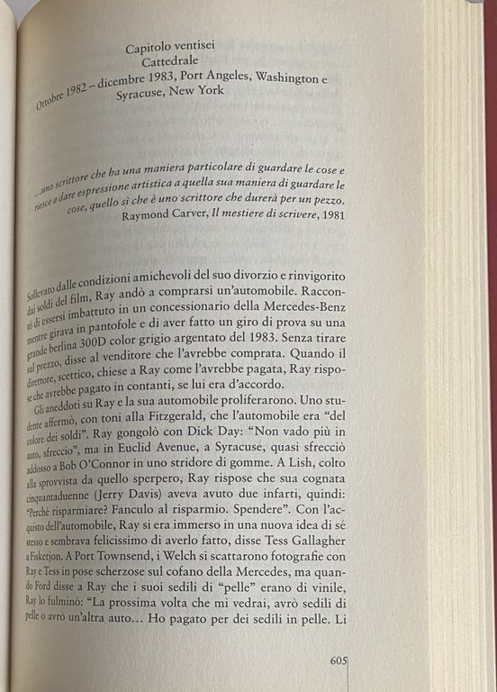RAYMOND CARVER. UNA VITA DA SCRITTORE