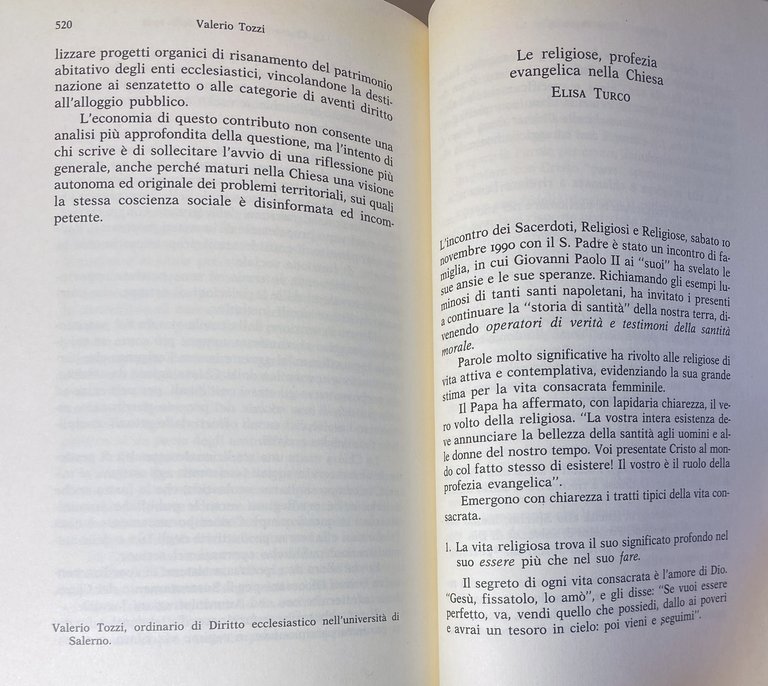REALIZZARE LA SPERANZA. VOCI DELLA CITTÀ.
