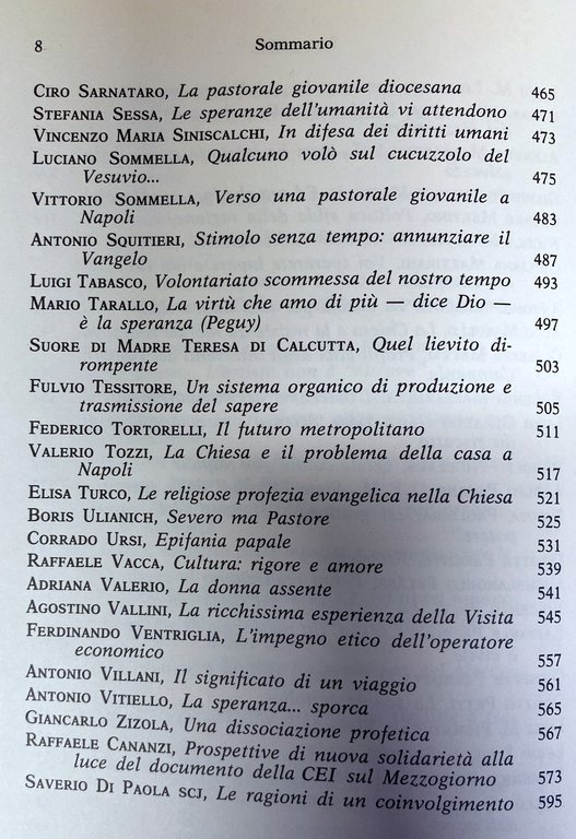 REALIZZARE LA SPERANZA. VOCI DELLA CITTÀ.