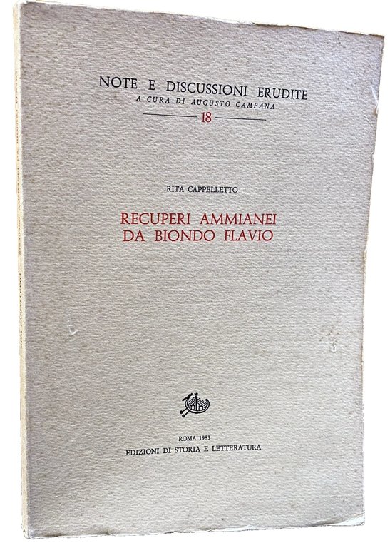 RECUPERI AMMIANEI DA BIONDO FLAVIO