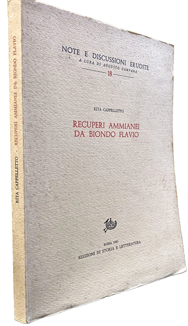 RECUPERI AMMIANEI DA BIONDO FLAVIO