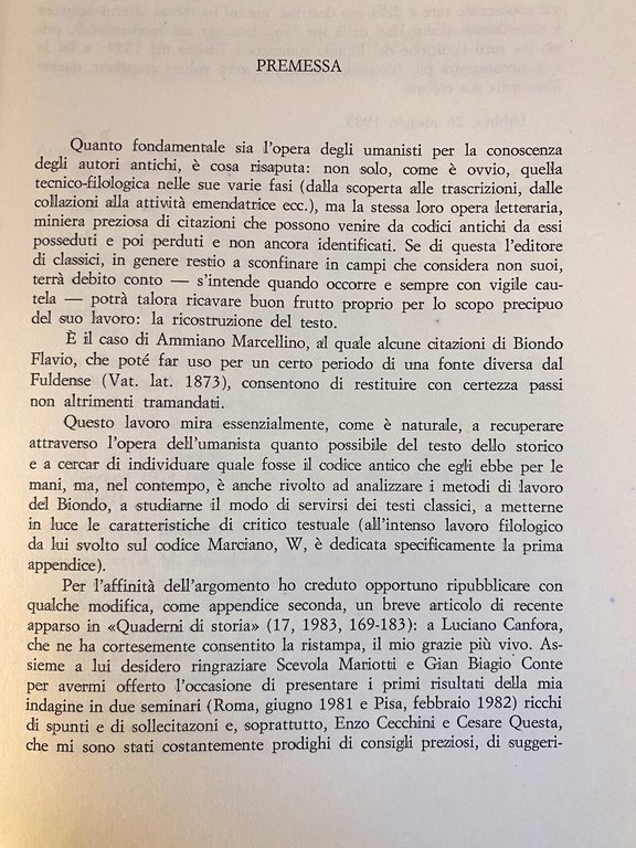 RECUPERI AMMIANEI DA BIONDO FLAVIO