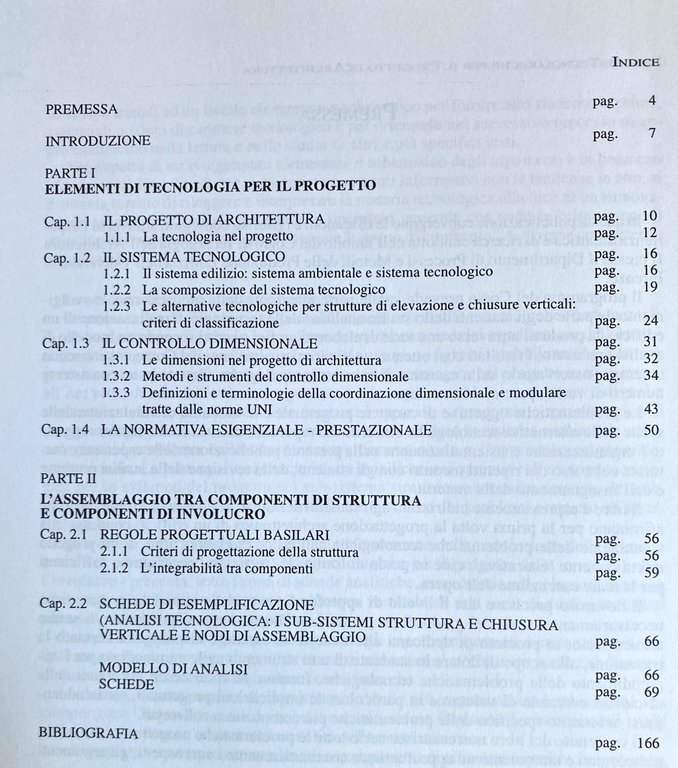 REGOLE TECNOLOGICHE PER IL PROGETTO DI ARCHITETTURA. CONTRIBUTO DIDATTICO PER …