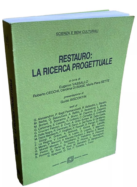 RESTAURO: LA RICERCA PROGETTUALE