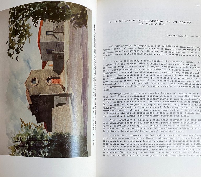 RESTAURO: LA RICERCA PROGETTUALE