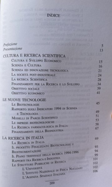 RICERCA SCIENTIFICA. STRATEGIE COMPETITIVE PER IL MEZZOGIORNO E L'ITALIA