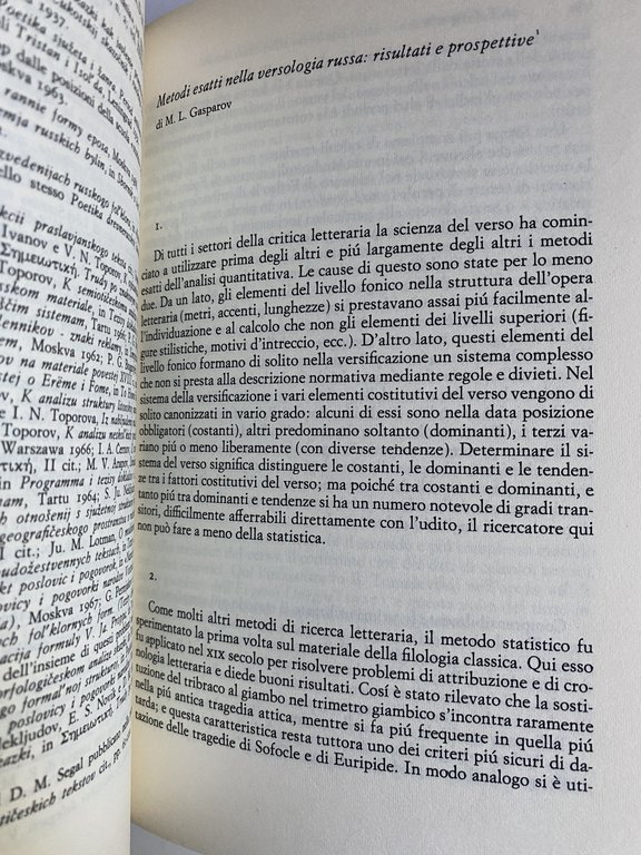 RICERCHE SEMIOTICHE. NUOVE TENDENZE DELLE SCIENZE UMANE NELL'URSS