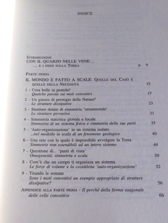 RIFLESSIONI DI UN GEOLOGO SU CALORE, GRAVITÀ E TEMPO