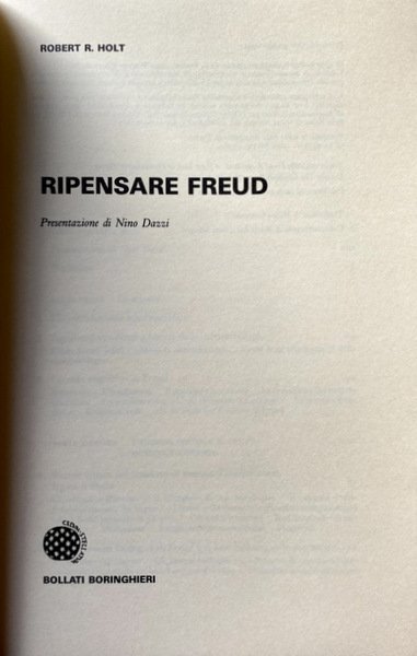 RIPENSARE FREUD