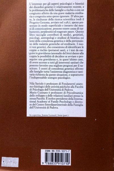 RIPRODUZIONE A RISCHIO. ASPETTI PSICOLOGICI, SANITARI E BIOETICI. A CURA …