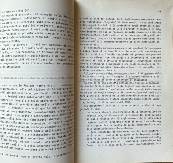 RISORSE ARCHITETTONICHE E CULTURALI. VALUTAZIONI E STRATEGIE DI CONSERVAZIONE. UNA …