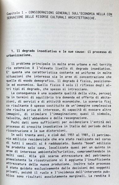 RISORSE ARCHITETTONICHE E CULTURALI. VALUTAZIONI E STRATEGIE DI CONSERVAZIONE. UNA …
